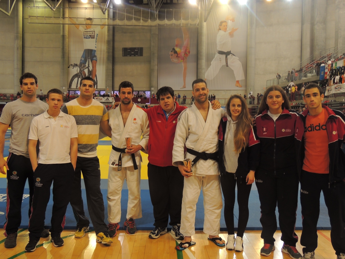Oro y 2 Bronces para los Navarros en el Campeonato de Espa&ntilde;a de Judo Absoluto. MAS FOTOS.